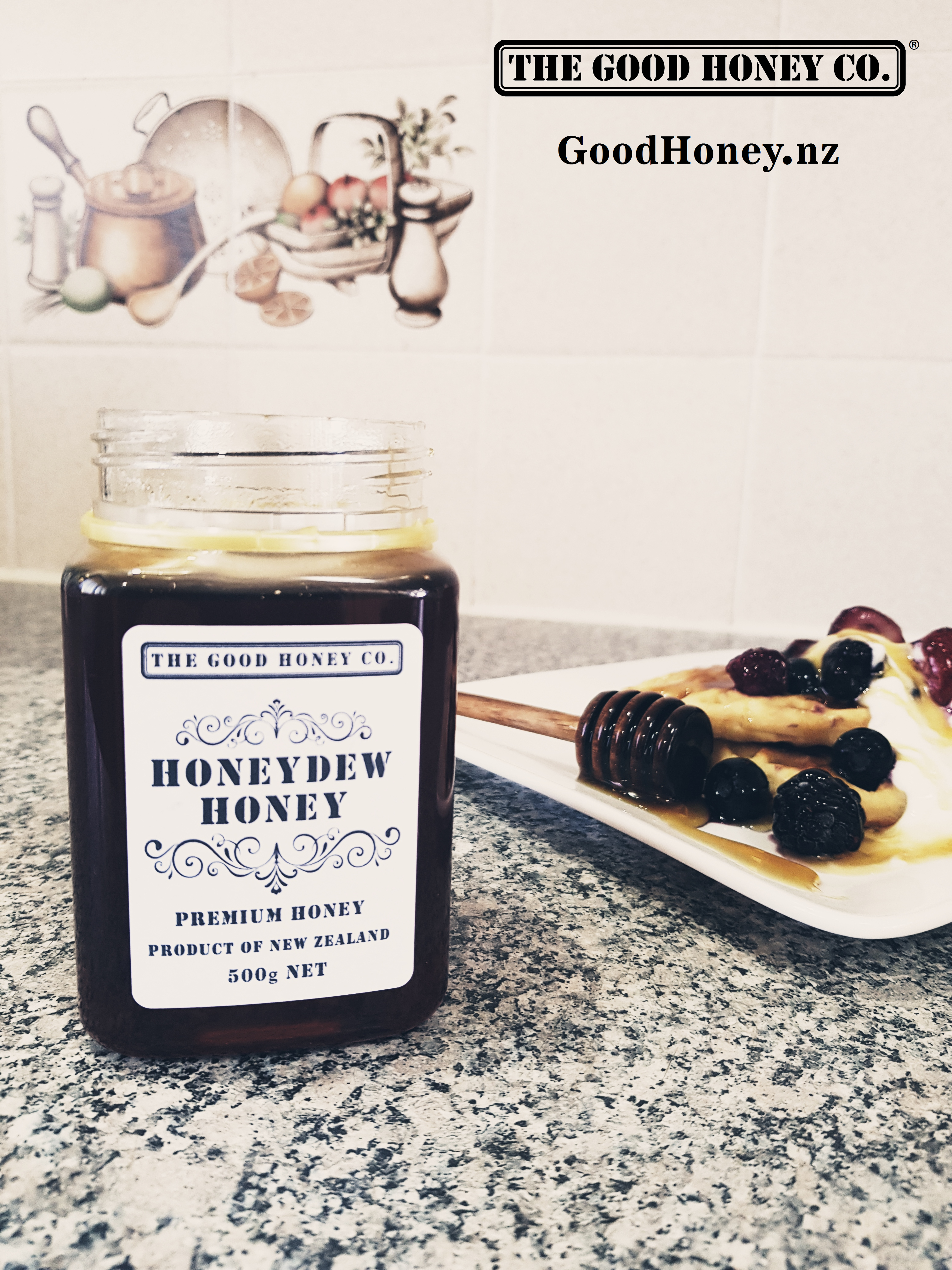 Honeydew 500g - 100% Natural Pure New Zealand Premium Honey